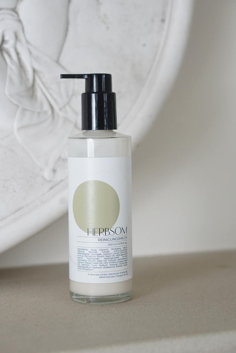 Gel nettoyant Herbsom pour peau sèche, mature et normale