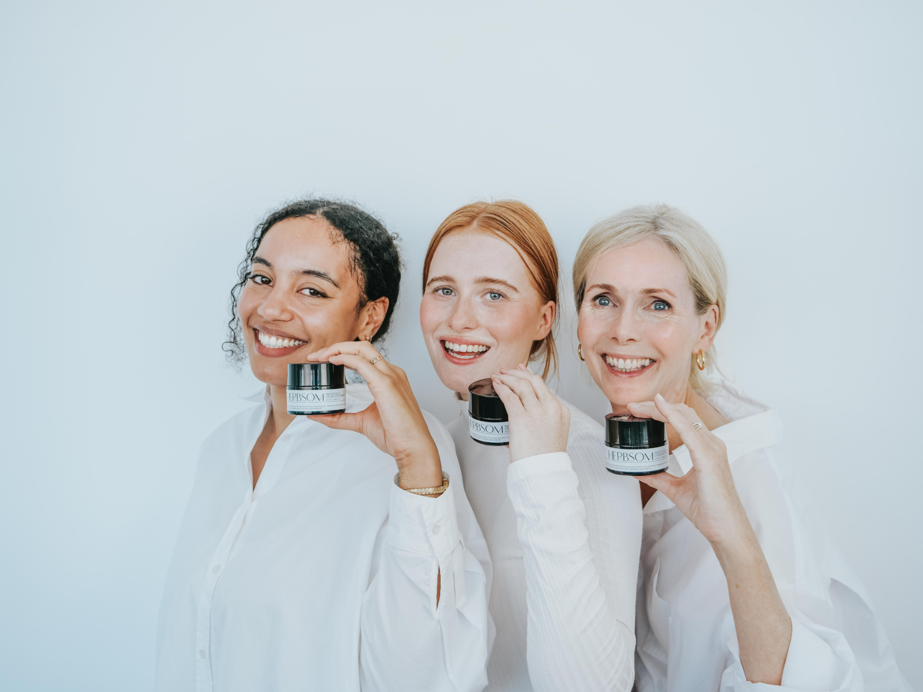 Routine Herbsom personnalisée pour trois types de peau